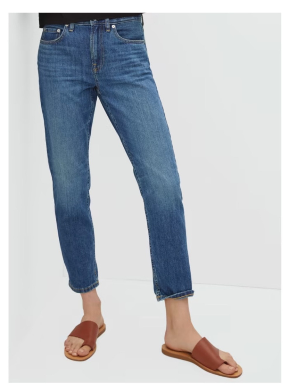 Everlane The Super-Soft Straight Leg Jean-25 regular